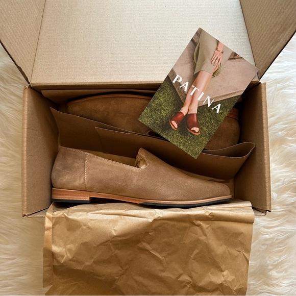 NEW Patina Pointed Flat in Taupe - Size 9 - Picture 7 of 7